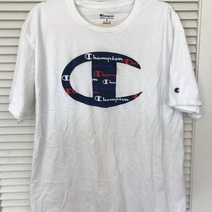Mens white Champion T shirt